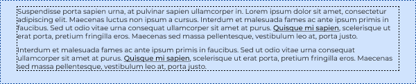 Ejemplo de un contenedor footer legal para diseñar emails 