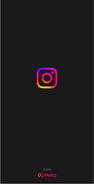 Splash Screen Instagram Mobile