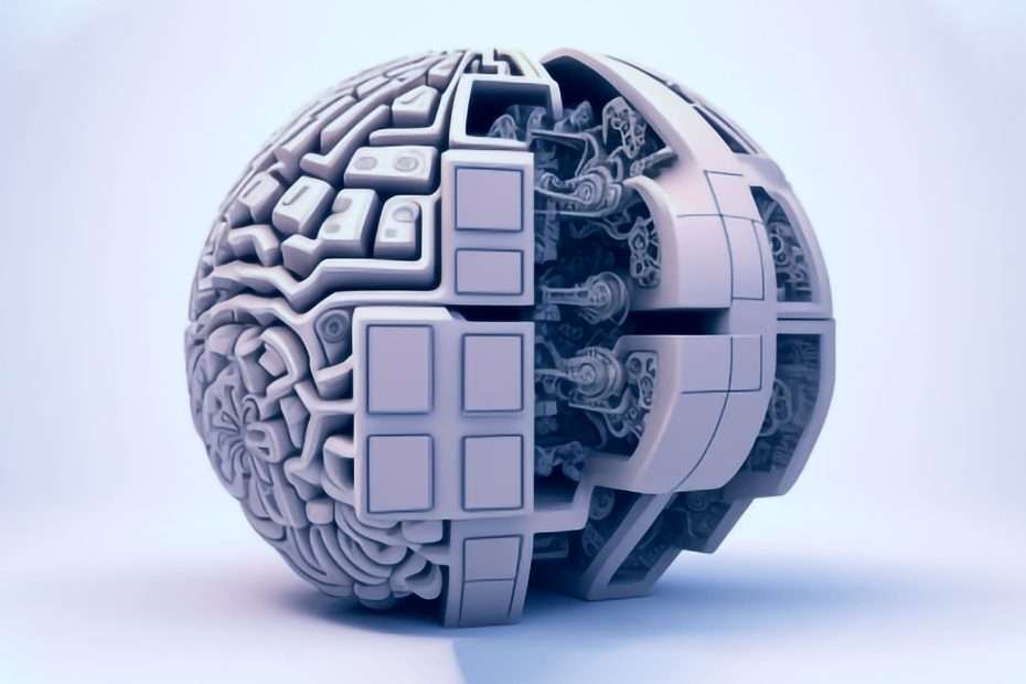 Portada sesgos cognitivos en UX donde un cerebro forma un laberinto